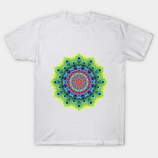 PEACOCK MANDALA T-Shirt